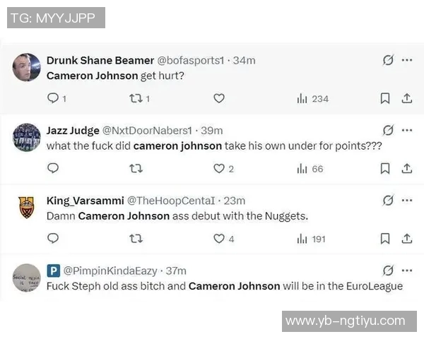 掘金表现不佳波特赛季数据亮眼卡约贡献有限